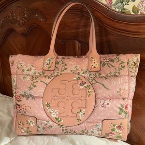 Tory Burch puffer Brocade Ella Tote